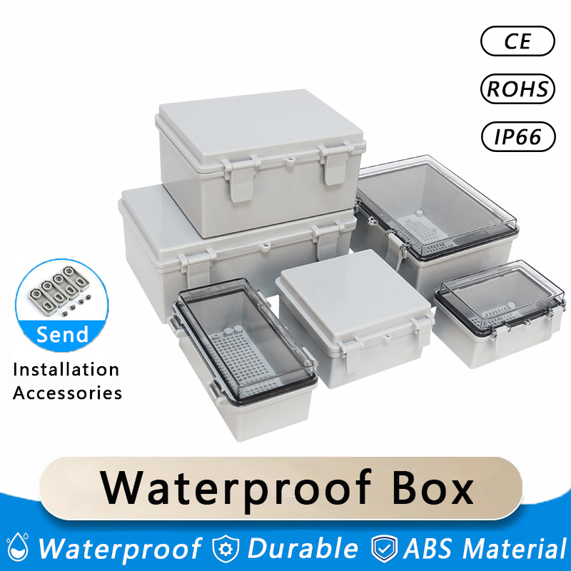 Outdoor Power Junction - Caja de conexiones eléctricas impermeable IP66,