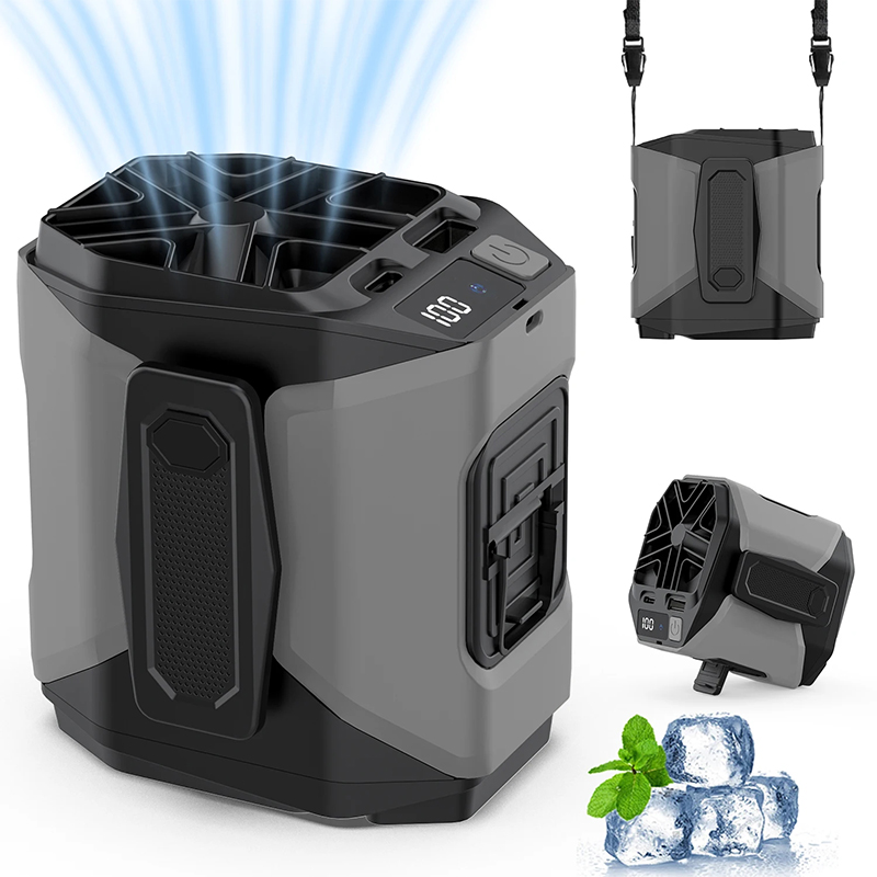 Outdoor Power Fan - Ventilador portátil para colgar en la