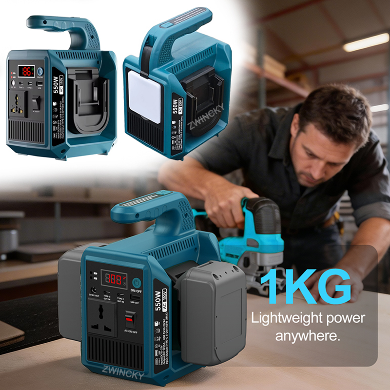 Outdoor Power Inverter - Inversor de Corriente Portátil de 550W