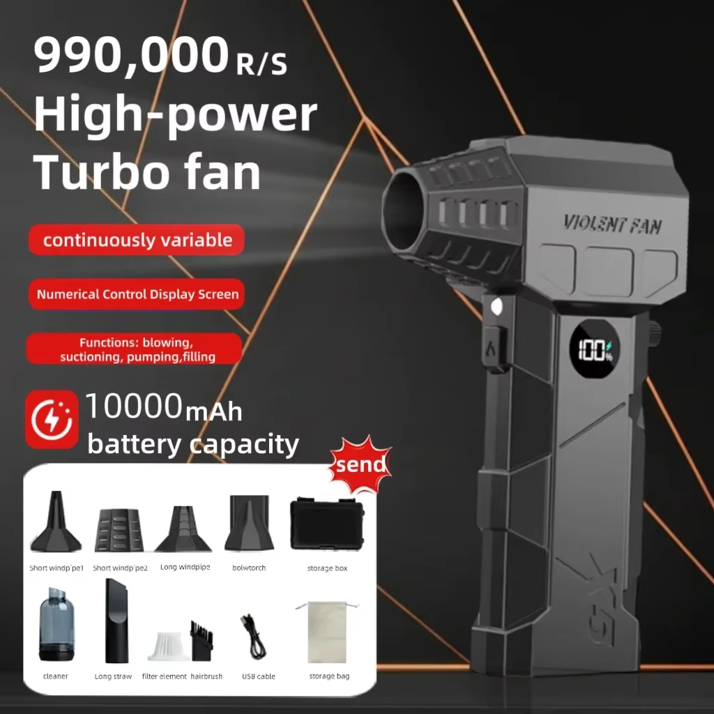 Outdoor Power Fan - Soplador turbo X5 con motor de