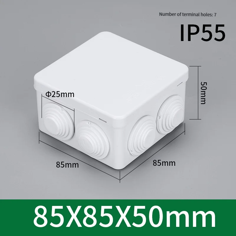 Outdoor Power Junction - Caja de Distribución Eléctrica Impermeable de