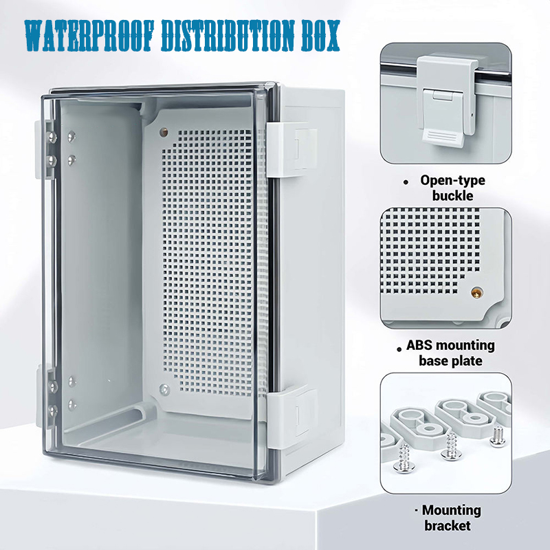 Outdoor Power Junction - Caja de Conexiones de Plástico ABS