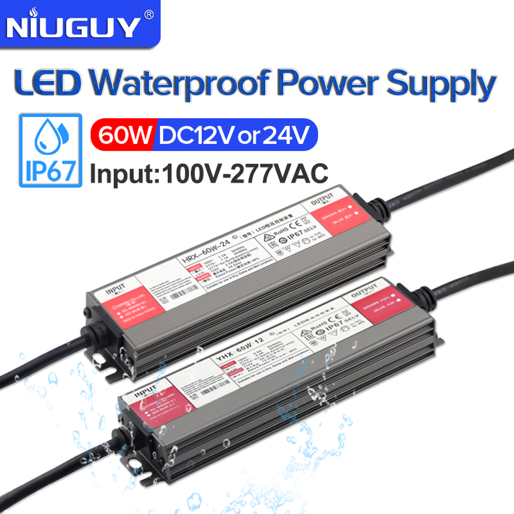 Outdoor Power Supply 12V - Fuente de alimentación impermeable IP67 60W