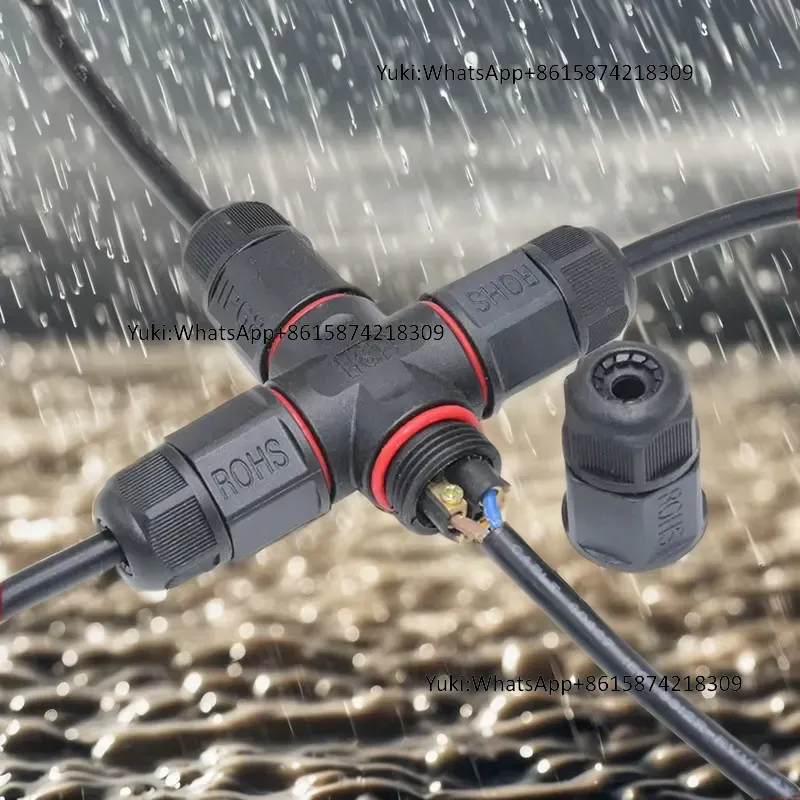 Outdoor Power Junction - Conector Eléctrico Tipo T a Prueba