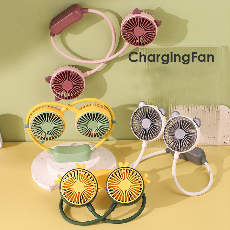 Outdoor Power Fan - Nuevo Mini ventilador plegable con carga