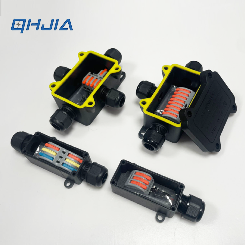 Outdoor Power Junction - Caja de Conexiones Impermeable IP68 PA66,
