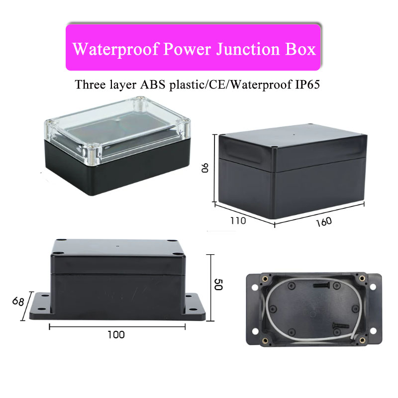 Outdoor Power Junction - Caja de Conexiones Impermeable Triple de