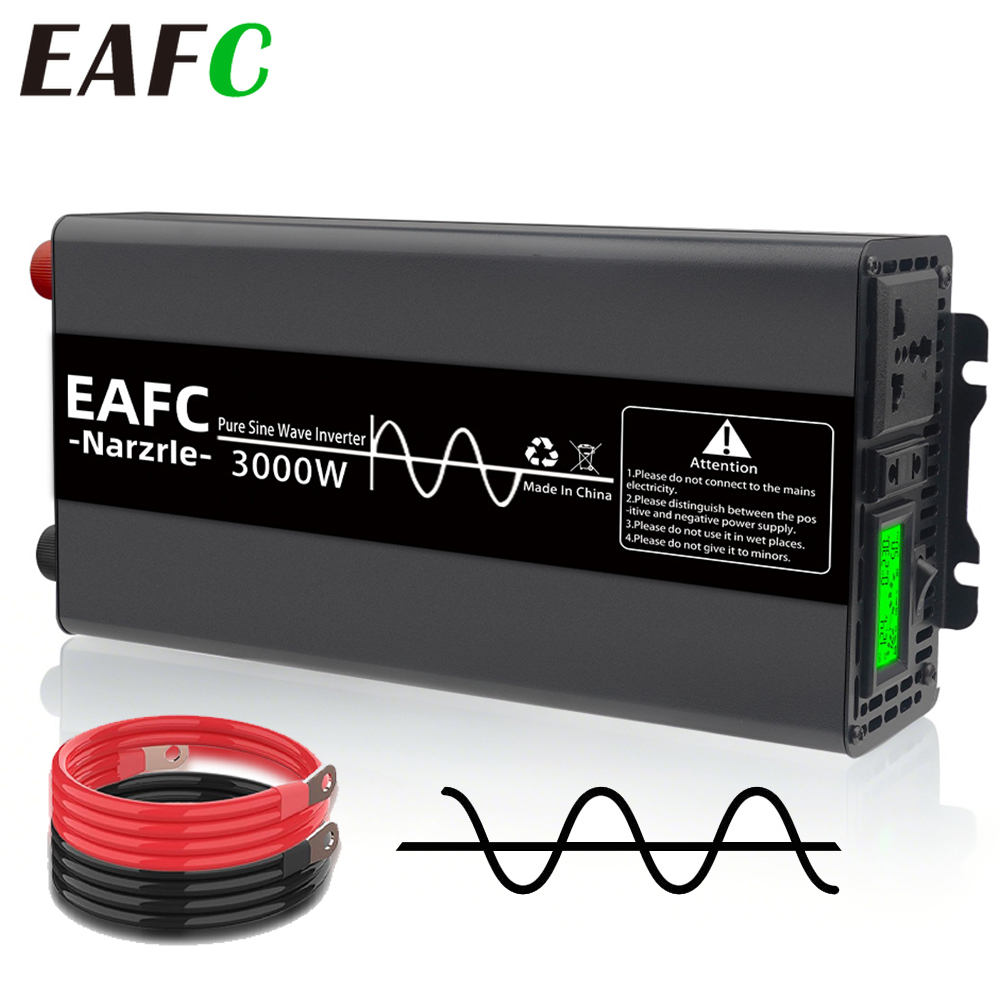 Outdoor Power Inverter - EAFC 3000W inversor de onda sinusoidal