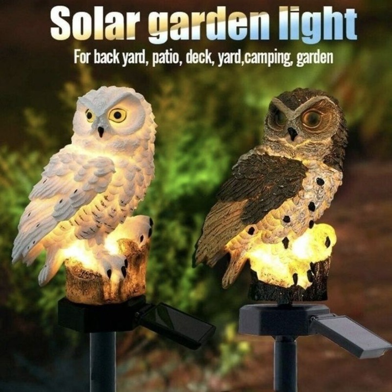 Outdoor Yard Power Stake - Lámpara de Jardín con Forma de