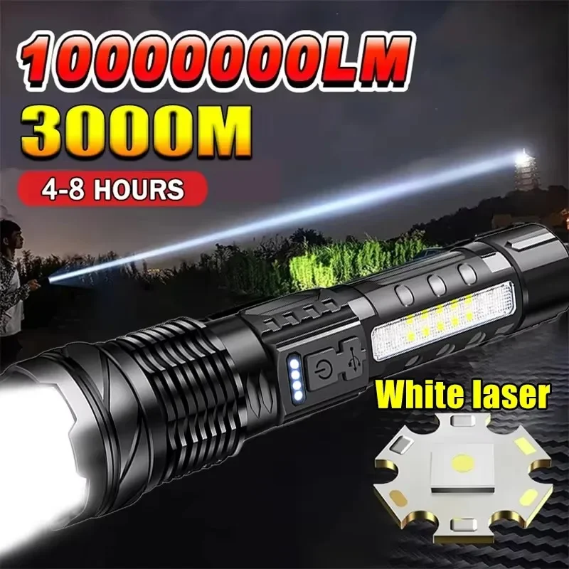 Outdoor Power Usb - Potente Linterna LED con Indicador de