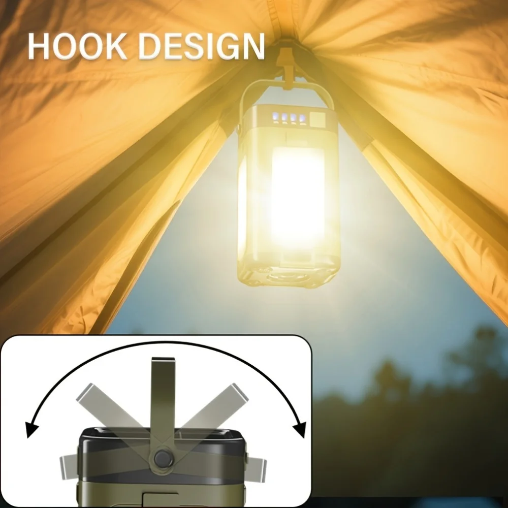 Lámpara Solar Portátil para Ca - Outdoor Power For Camping reseña y precio