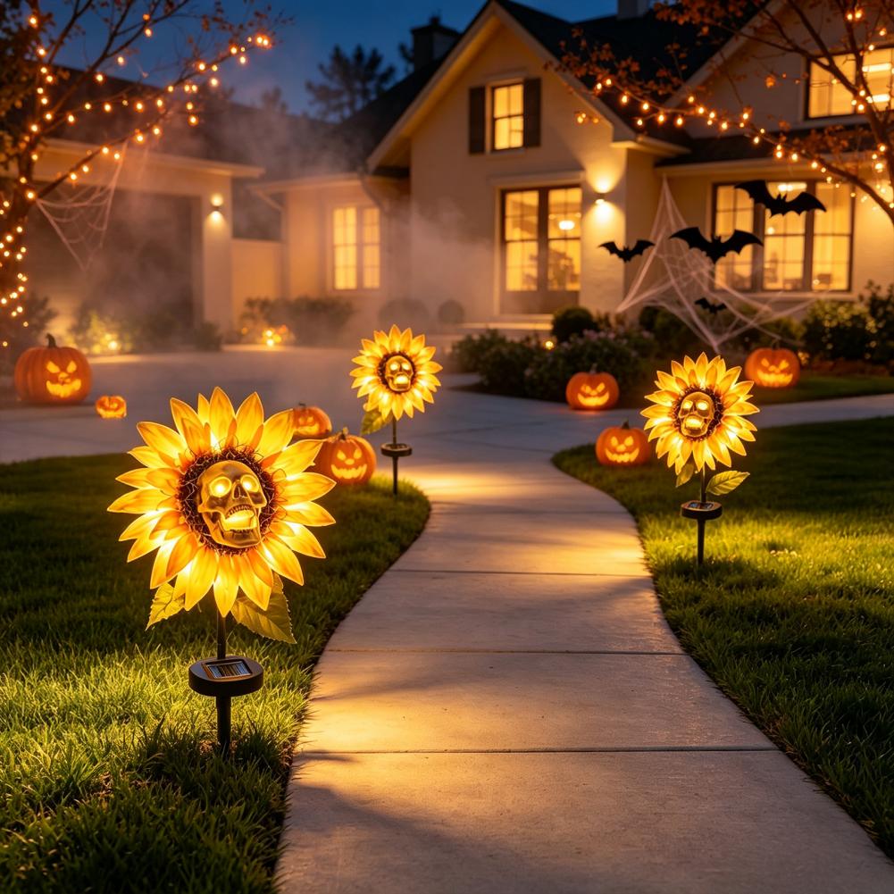 Lámpara Solar para Jardín con  - Outdoor Yard Power Stake reseña y precio