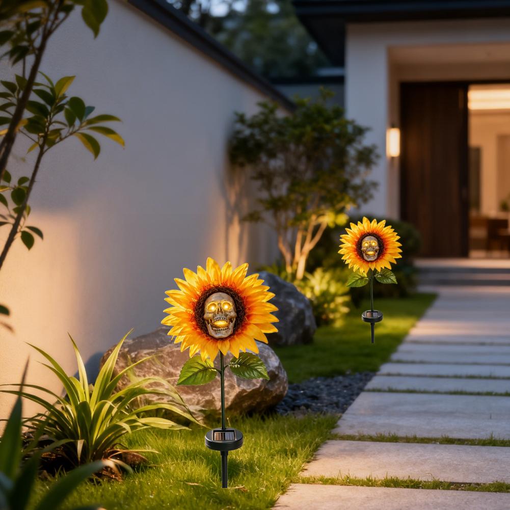 Lámpara Solar para Jardín con  - Outdoor Yard Power Stake reseña y precio