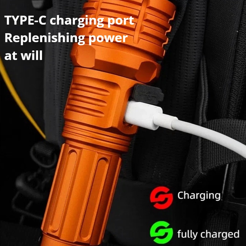 Linterna LED de luz fuerte con - Outdoor Power For Camping reseña y precio