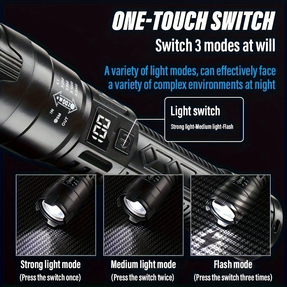 Linternas Led de alta potencia - Outdoor Power Usb reseña y precio