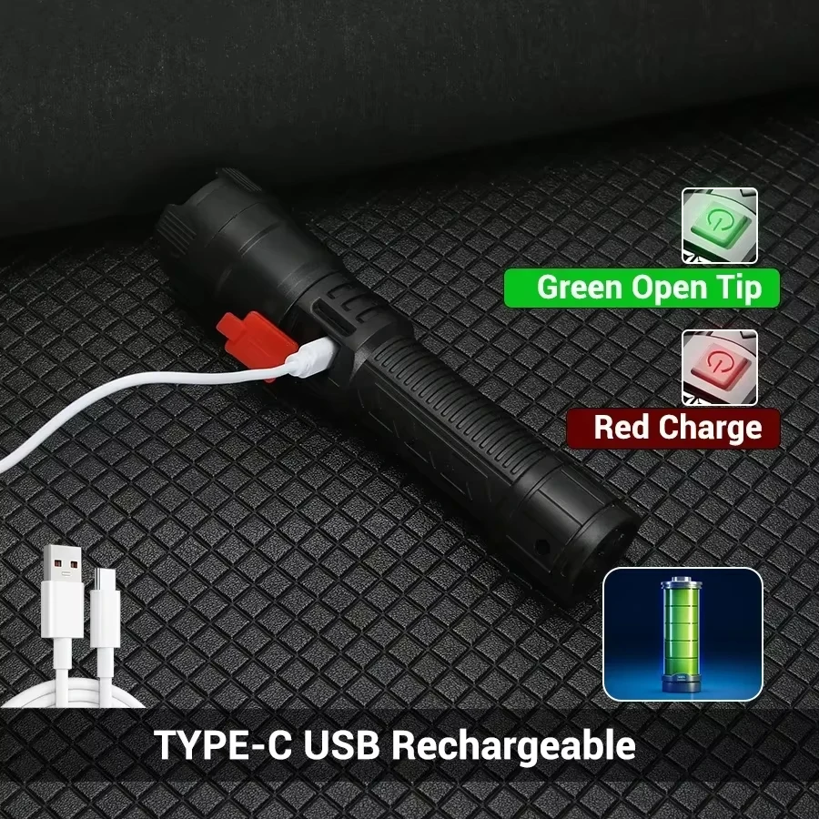 Linternas Led de alta potencia - Outdoor Power Usb reseña y precio