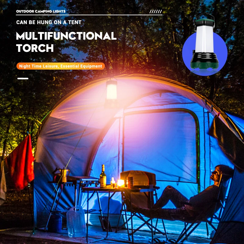 Potente linterna LED portátil  - Outdoor Power Usb reseña y precio