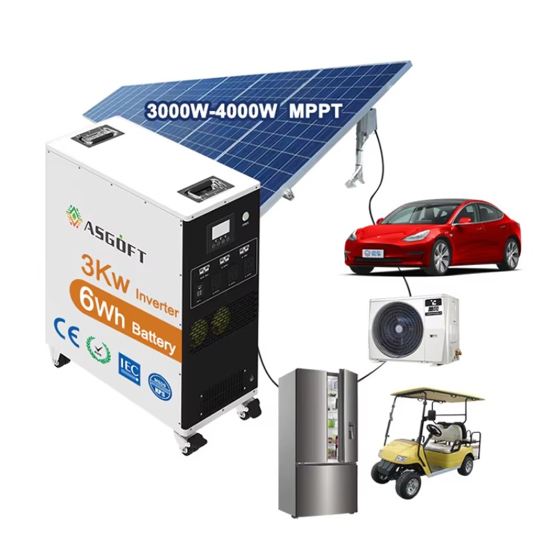 6kwh al aire libre todo en uno - Outdoor Power Inverter reseña y precio