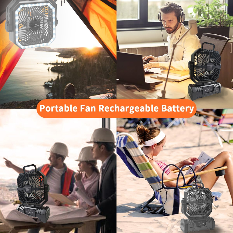 Ventilador de techo para acamp - Outdoor Power Fan reseña y precio