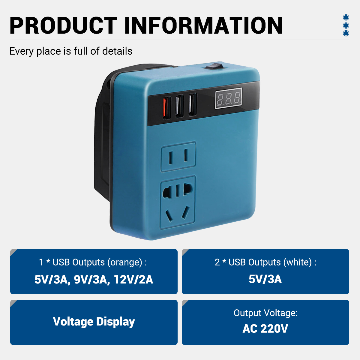 Inversor de Corriente Drillpro - Outdoor Power Inverter reseña y precio