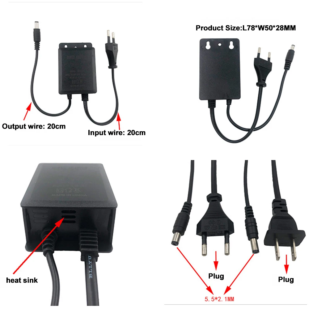 Fuente de alimentación para ex - Outdoor Power Supply 12V reseña y precio