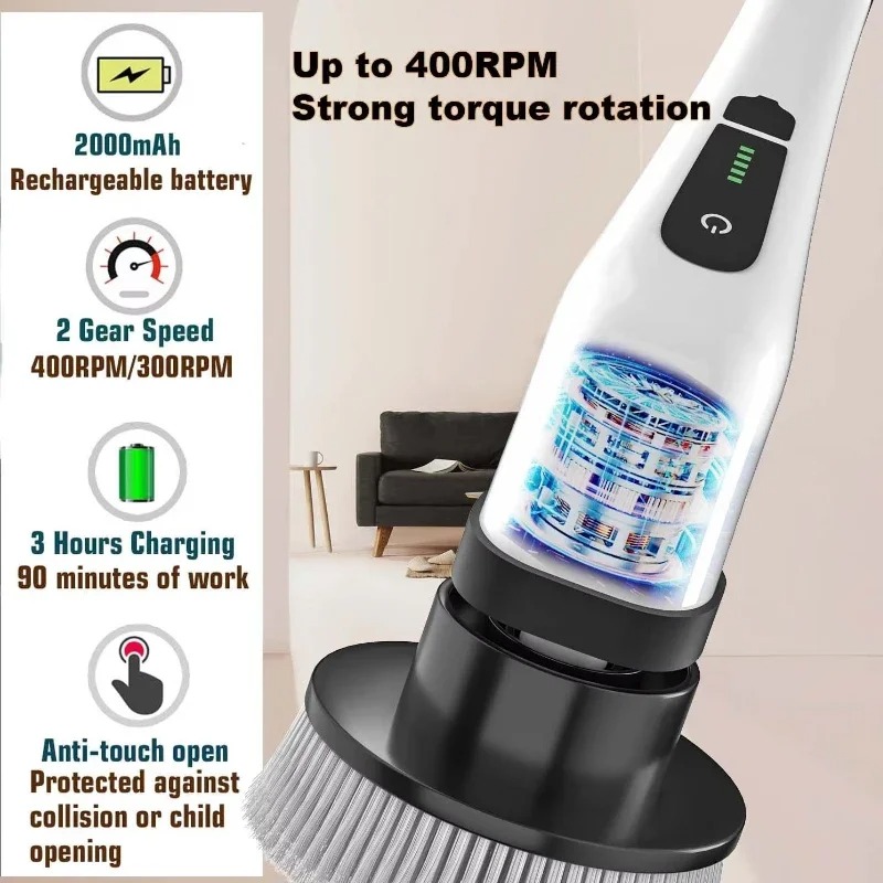 Cepillo de Limpieza Multiusos  - Outdoor Power Broom reseña y precio