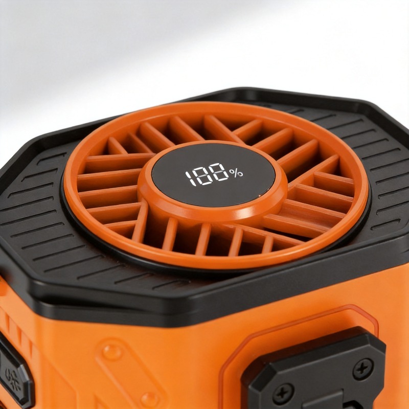 Ventilador de cuello recargabl - Outdoor Power Fan reseña y precio