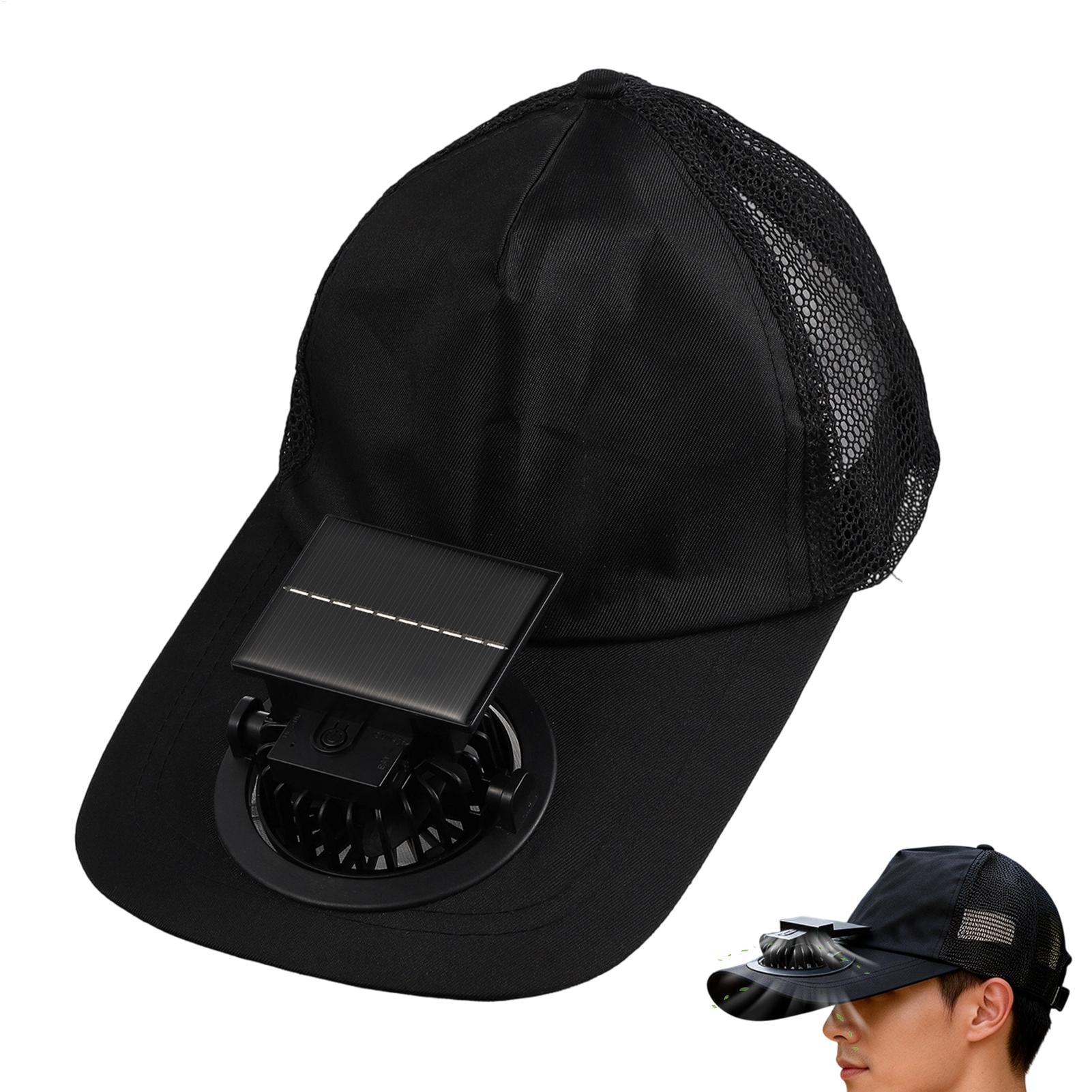 Sombrero con Ventilador Solar, - Outdoor Power Block reseña y precio