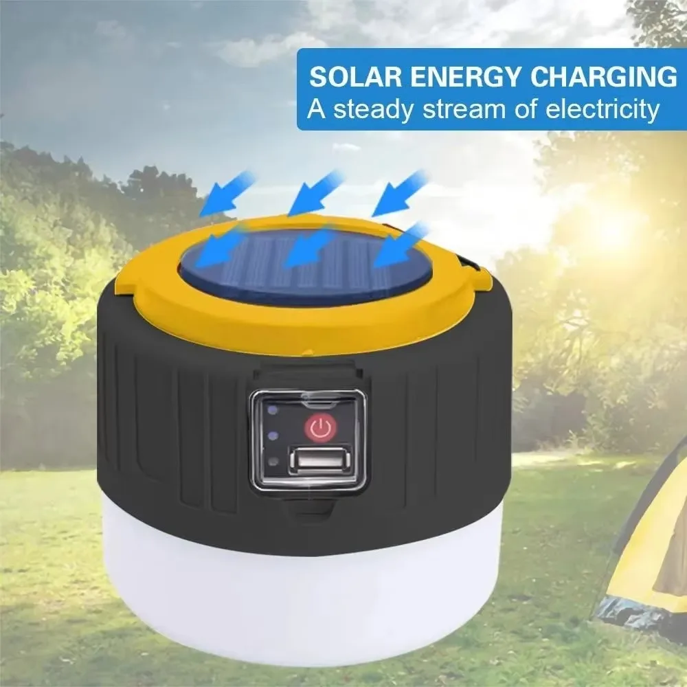 Linterna Solar para acampar, l - Outdoor Power For Camping reseña y precio