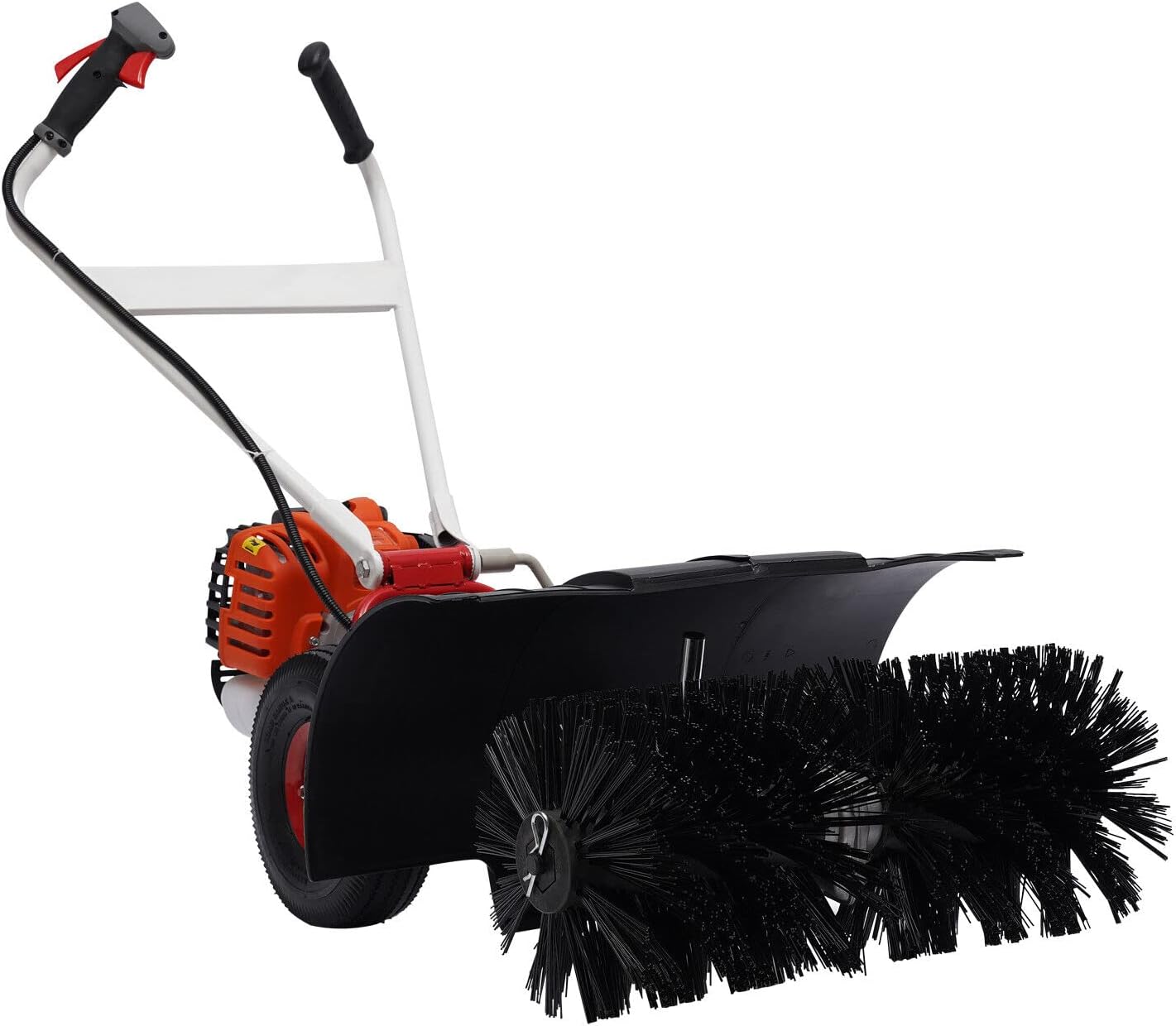 Barredora de cepillo de césped - Outdoor Power Broom reseña y precio