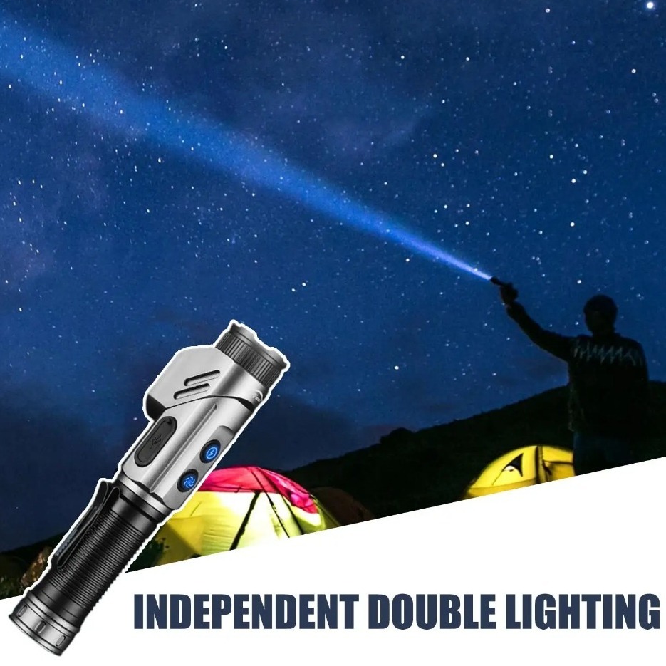 Potente Mini Linterna LED 90 ° - Outdoor Power For Camping reseña y precio