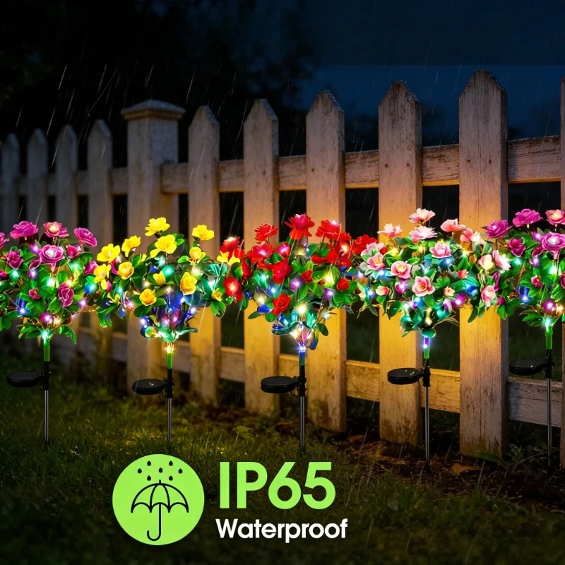 Luces Solares para Jardín con  - Outdoor Yard Power Stake reseña y precio