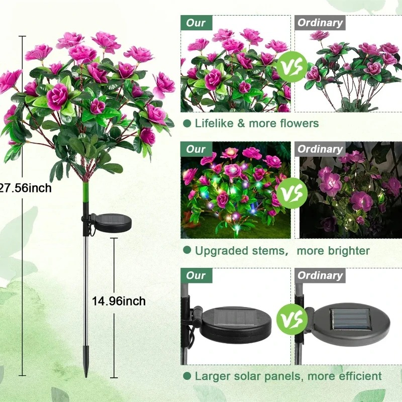 Luces Solares para Jardín con  - Outdoor Yard Power Stake reseña y precio