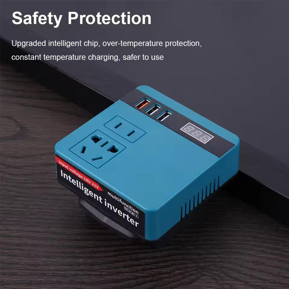 Inversor de Corriente con Bate - Outdoor Power Inverter reseña y precio