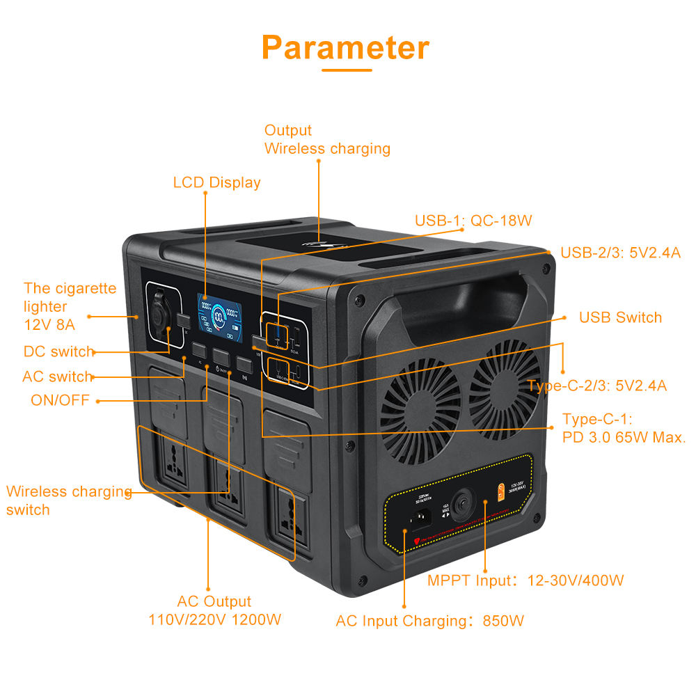 Generador Solar Portátil de 12 - Outdoor Power For Camping reseña y precio