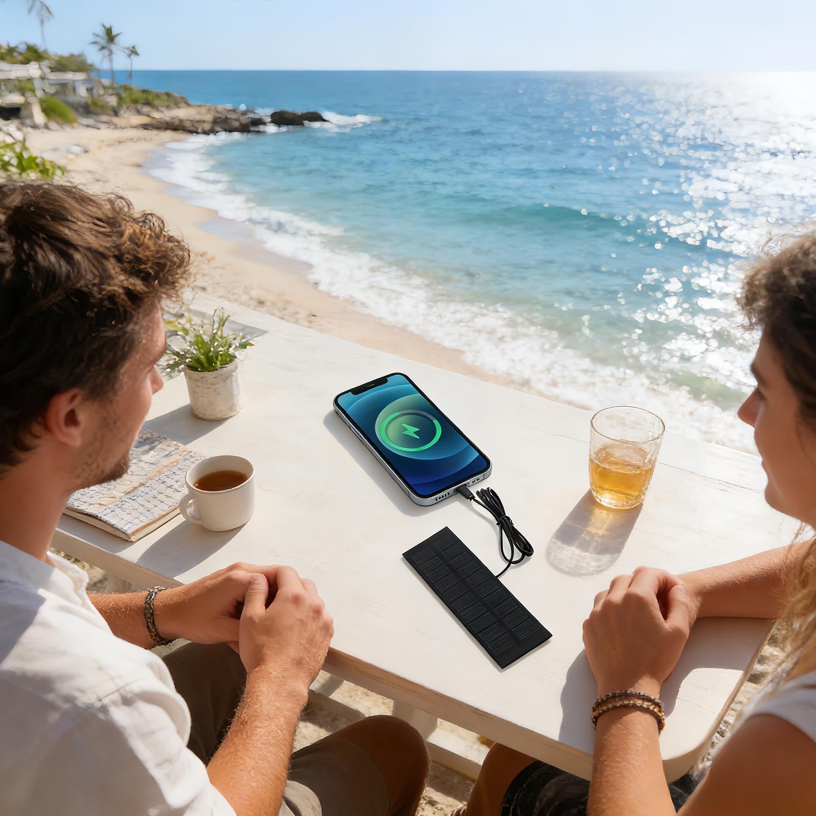 Cargador de Panel Solar de 5W  - Outdoor Power Board reseña y precio