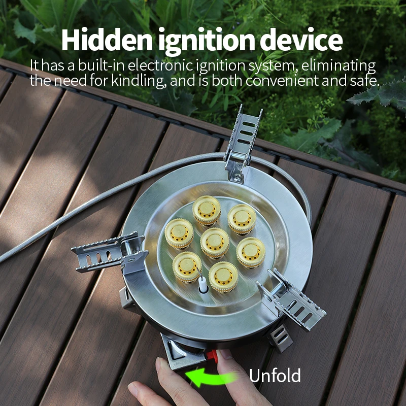 Estufa de Gas para Camping BRS - Outdoor Power 'Hose' reseña y precio