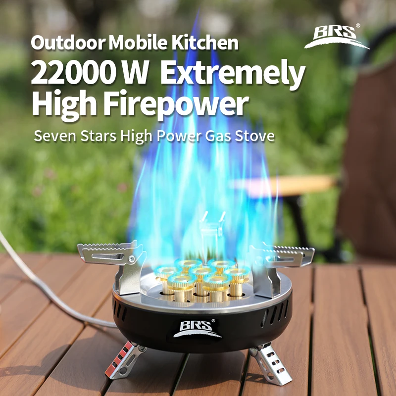 Estufa de Gas para Camping BRS - Outdoor Power 'Hose' reseña y precio