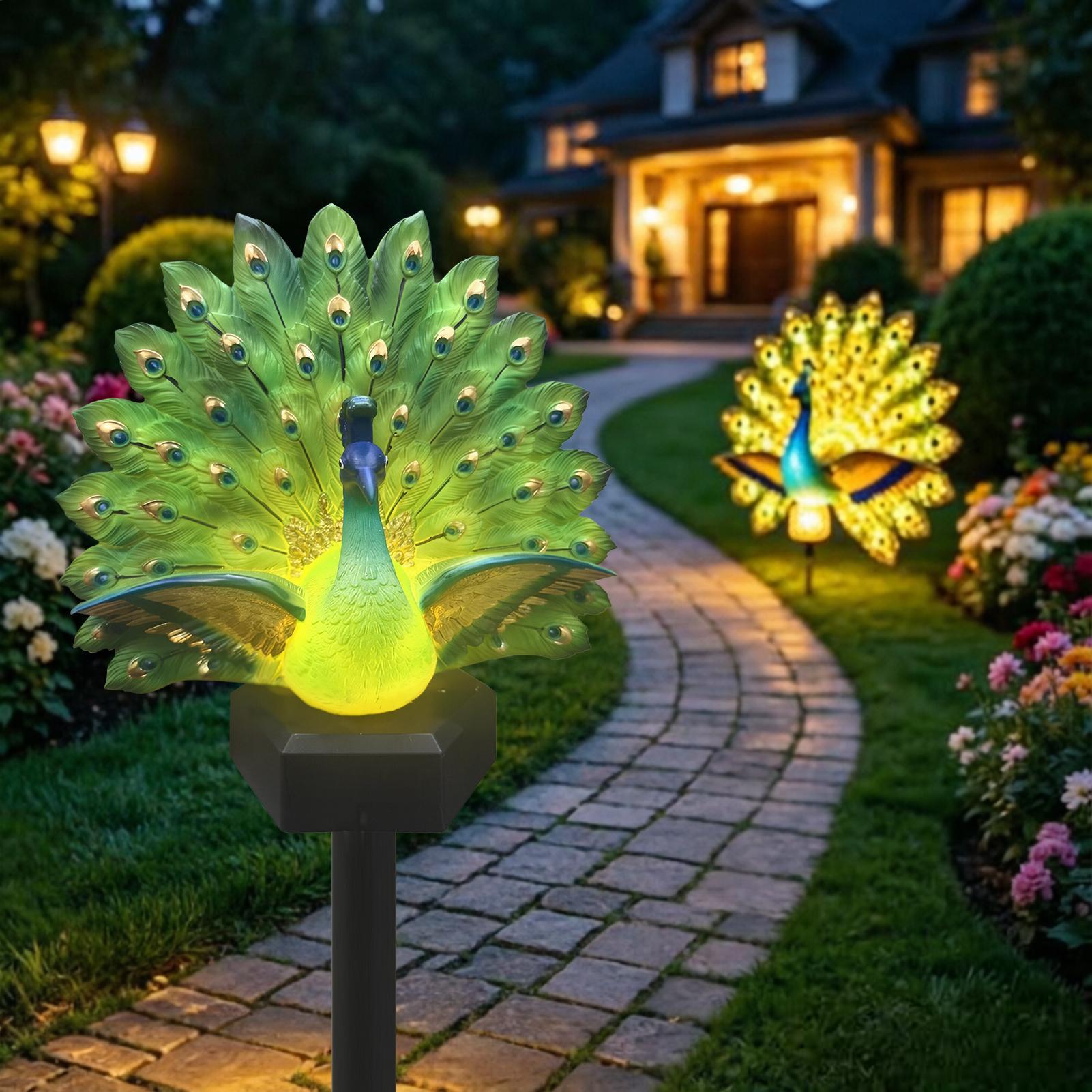 Decoraciones solares para pati - Outdoor Yard Power Stake reseña y precio