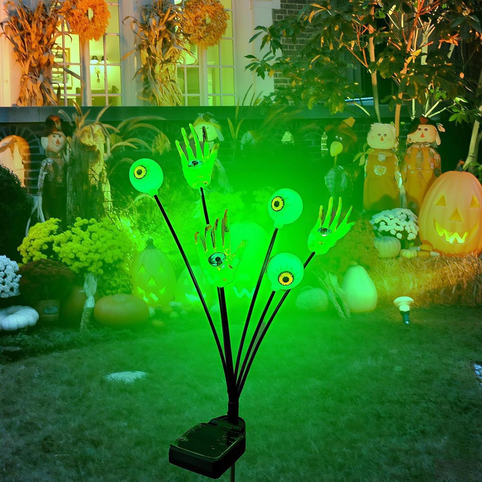 Luces de estaca de mano, luces - Outdoor Yard Power Stake reseña y precio