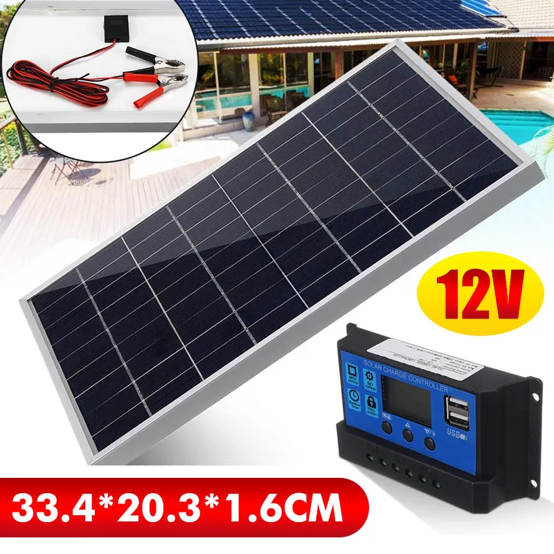 Kit de Panel Solar de 50W, car - Outdoor Power Board reseña y precio