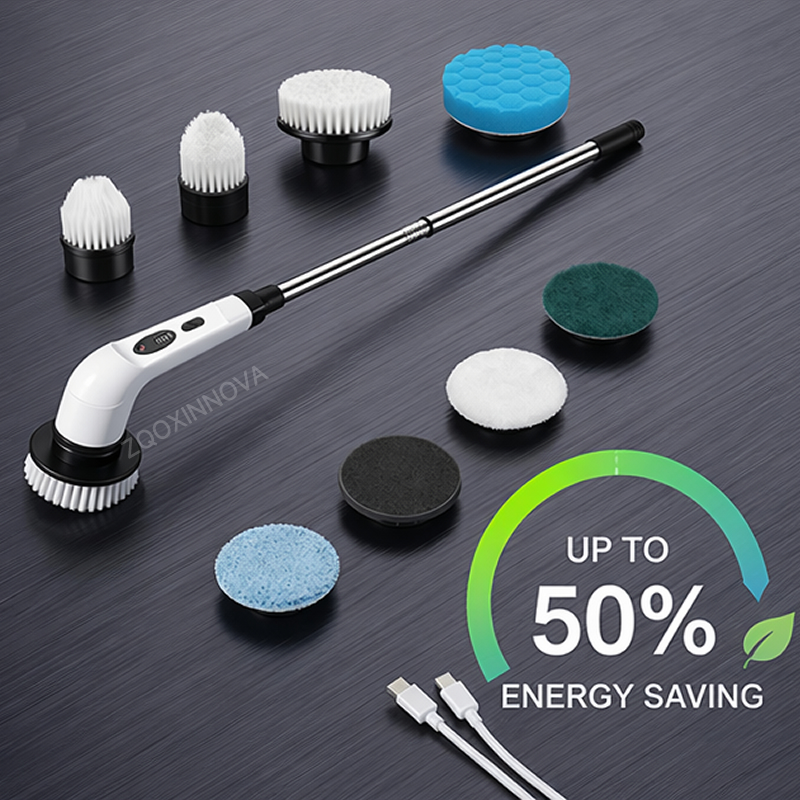 Cepillo de Limpieza Eléctrico  - Outdoor Power Broom reseña y precio