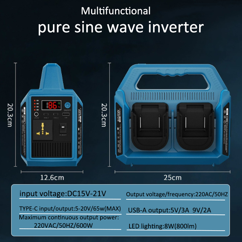 Inversor de Batería de Litio d - Outdoor Power Inverter reseña y precio