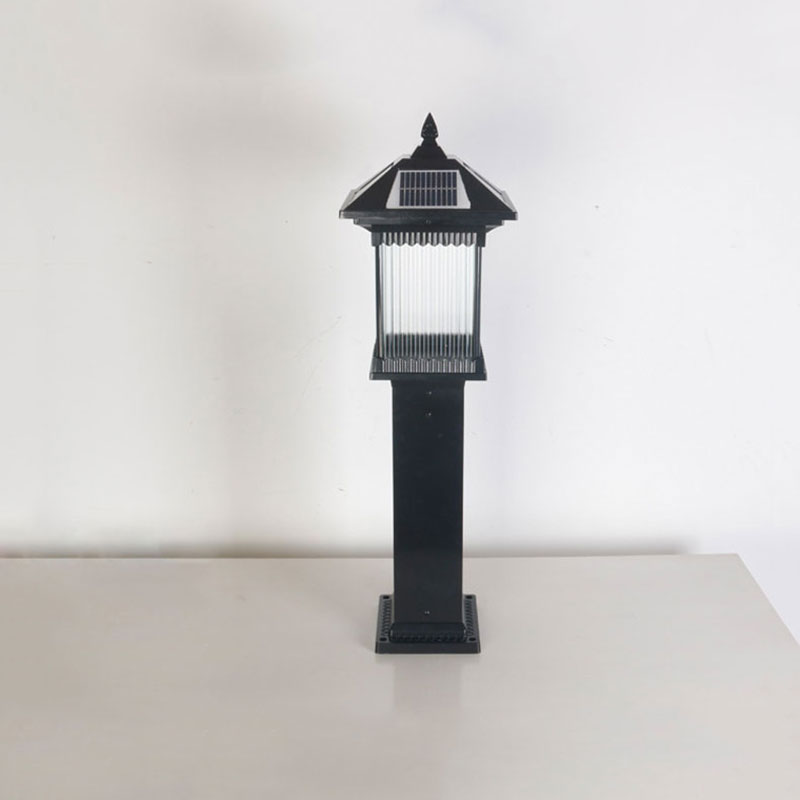 Luz de césped moderna con ener - Outdoor Power Block reseña y precio