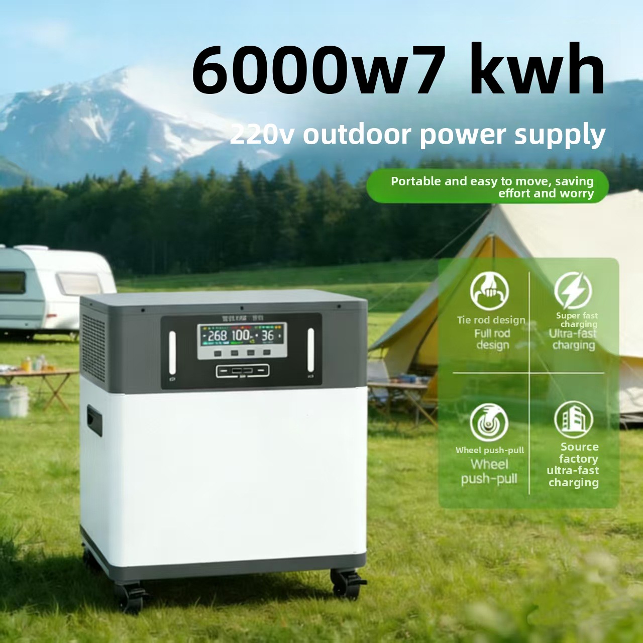 Fuente de Energía Portátil par - Outdoor Power For Camping reseña y precio