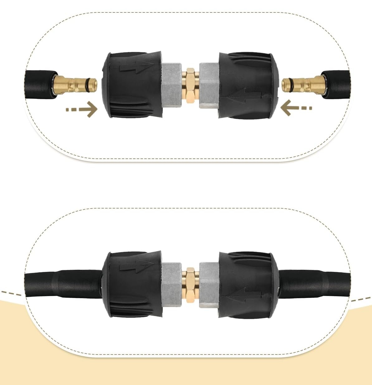 Acoplamiento Rápido de Alta Pr - Outdoor Power 'Hose' reseña y precio
