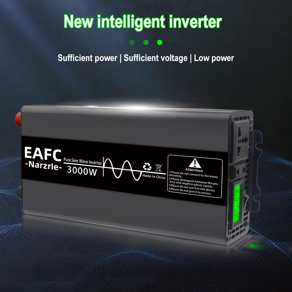 EAFC 3000W inversor de onda si - Outdoor Power Inverter reseña y precio