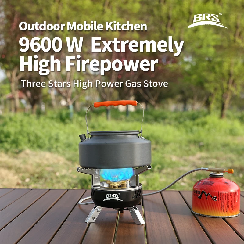 Estufa de Gas para Camping BRS - Outdoor Power 'Hose' reseña y precio