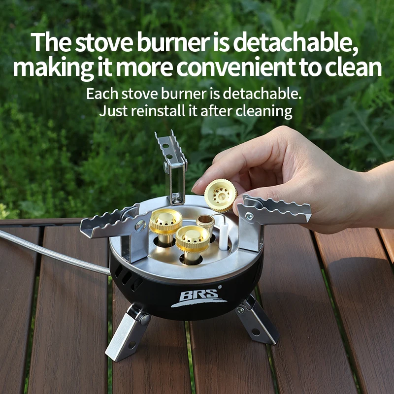 Estufa de Gas para Camping BRS - Outdoor Power 'Hose' reseña y precio