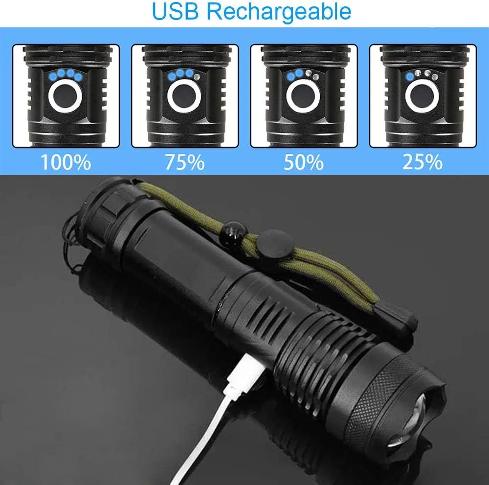 Linterna LED de alta potencia  - Outdoor Power For Camping reseña y precio